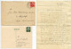 Germany 1939 Cover W/ Letter & Stamped Postcard; Neumünster To Schiplage; 12pf. Hindenburg - Covers & Documents