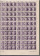 100   Timbres **  Rheinland Pfalz 15pf  Karl Marx  Coin Daté  1947 Feuille Entière Zone Française - Rhénanie-Palatinat