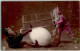 10669909 - Oranotypie NPG 1904 Kinder Im Kostuem Saege Hase - Fairy Tales, Popular Stories & Legends
