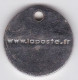 Jeton De Caddie En Métal - La Poste - Logo + Www.laposte.fr - Trolley Token/Shopping Trolley Chip