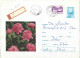 ROMANIA 1972 PEONY, CIRCULATED ENVELOPE, COVER STATIONERY - Postal Stationery