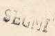 3010 - PONTIFICIO - Involucro Senza Testo Del 26 Settembre 1863 Da Morolo Ad Agnani Tassata Con 2 Baj - Papal States