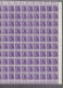 100   Timbres **    944 DZ Arbeiter 6 Pf      100 Ganzbogen-Briefmarken Feuille Entière  Nummer 1 Oben Links - Neufs