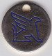 Jeton De Caddie En Métal - Crédit Municipal - Banque - Doré - Trolley Token/Shopping Trolley Chip