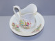 - JOLI SERVICE DE TOILETTE PORCELAINE LOUIS PHILIPPE BROC & CUVETTE FLEURIS    E - Other & Unclassified