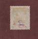DIÉGO SUAREZ - 5 De 1890 - Oblitéré - Timbre Signé Au Dos - Surcharge Renversée - 15 Sur 25c. Noir Sur Rose - 3 Scan - Used Stamps