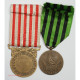 MEDAILLE De La GRANDE GUERRE 1914 - 1918 WW1 + Défenseurs De La Patrie 1870-71 - Royal / Of Nobility