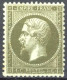 [* SUP] N° 19c, 1c Vert-olive Foncé, Légère Trace. Joli Centrage - Grande Fraîcheur - Cote: 310€ - 1862 Napoléon III