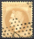 [O SUP] N° 28B-cu, 10c Bistre (type II - Petit Format ! - 1863-1870 Napoleon III Gelauwerd