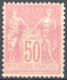 [** SUP] N° 98a, 50c Rose Pâle (II), Signé Calves - Fraîcheur Postale - Cote: 410€ - 1876-1898 Sage (Type II)