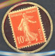 [(*) SUP] N° 138, 10c Rouge, Timbre Monnaie - Boulets Anthracite Charbon - 1903-60 Semeuse Lignée