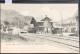 Château D'Œx (Vaud) - La Gare Et Le Grand Hôtel Beau Séjour - Trains - Diligence (16'855) - Château-d'Œx