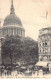 England - LONDON - St. Paul's Churchyard From Cheapside - Publ. L.L. Levy 109 - St. Paul's Cathedral