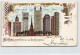 Usa - NEW YORK CITY - LITHO - General View Of The Giant Buildings - Publ. Edw. Lowey 211 - Indios De América Del Norte