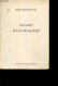 Visages D'un Voyageur + Envoi De L'auteur - BOSSION BERNARD - 1987 - Signierte Bücher