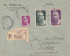 LETTRE 1954 RECOMANDEE  NANCY  A CERBERA - Covers & Documents