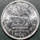 India 1 Rupee, 2010 75 Indian Reserves Bank KM385 - India