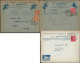 France Années 1920-1930. 10 Enveloppes Illustrées. Phares, Cycles, Motos, Générateurs, Autos, Acétylène, Projecteurs - Electricity