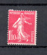 France 1927 Old Definitive "Saerin" Stamp (Michel 217) Nice MNH - Ungebraucht