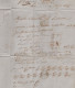 Lettre Insuffisamment Affranchie - Taxe Tampon - Amiens - 1856 - 1849-1876: Klassik