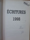 Ecritures 1998 - Andere & Zonder Classificatie