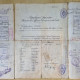 Delcampe - Argentina 1937 Pasaporte Con Maracas Y Sellos De Muchos Paises - Historische Dokumente