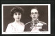 Postal The King Of Spain And His Fiancèe Princess Ena Of Battenberg  - Royal Families