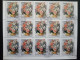 JUGOSLAWIEN MI-NR. 2614-2617 GESTEMPELT(USED) BOGENTEIL(15) BLUMEN 1993 BLUMENSTRÄUSSE - Used Stamps