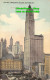 R450353 City Hall And Woolworth Building. New York City. Littig - World