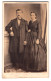 Photo Gerschel Fres, Strasbourg, Rue De La Mésange 3, Portrait De Eines Elegant Gekleideten Paares  - Anonymous Persons