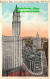 R450838 New York. Post Office And Municipal Bldg. Woolworth Bldg. M. 1925 - World