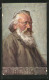 Künstler-AK Komponist Johannes Brahms Als Betagter Herr Im Portrait  - Artistes