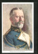 Künstler-AK Prinz Heinrich Von Preussen In Uniform Im Portrait  - Königshäuser