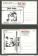 Poland Polska LUBOMIERZ Comedy Film Festival Sami Swoi 1997 & 1998 Kino Movie - 2 Advertising Post Cards Werbekarten - Pologne