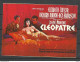 Advertising Post Card Werbepostkarte Printed In France Cleopatre Avec Elizabeth Taylor, R.Burton Etc. Movie Film Kino - Posters On Cards