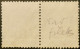 X1240 - FRANCE - CERES (PAIRE) N°60A - GC 1951 : SAINT-AMAND-MONT-ROND (Cher) VARIETE >>> Filet Droit Retouché - 1871-1875 Ceres