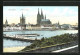 AK Köln, Panorama Vom Rhein Mit Dem Dom  - Koeln