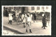 Foto-AK Rottach-Egern, Ca. 1960, Faschingszug Mit Kostümierten Stadtbewohnern  - Karneval - Fasching