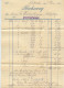 Germany 1934 Cover & Invoices; Lübbecke - Freie Vereinigung Für Häute- U. Felle-Verkauf To Schiplage; 12pf. Hindenburg - Briefe U. Dokumente