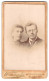 Photo Warneuke, Glasgow, Sauchiehall St., 153, Portrait Junges Paar In Hübscher Kleidung  - Anonyme Personen