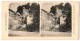 Stereo-Fotografie Lichtdruck Bedrich Koci, Prag, Ansicht Salzburg, Steintor  - Stereo-Photographie