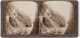 Stereo-Foto Underwood & Underwood, New York, Ansicht Santa Maria, Kloster An Einer Steilküste In Süd-Italien  - Photos Stéréoscopiques