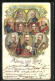 Präge-AK Friedrich Wilhelm III. Von Preussen, 1701-1901  - Familles Royales