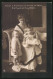 AK Victoria Louise Herzogin Von Braunschweig Mit Söhnen  - Familles Royales