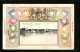 Präge-AK Unter-Schondorf, Blick Vom Ammersee Auf Den Ort, Bayerische Briefmarken  - Briefmarken (Abbildungen)
