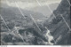 Bf434 Cartolina Valle D'aosta S.vincent Panorama Visto Verso Montiovet - Aosta