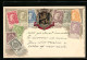 Präge-AK Briefmarken Belgiens Mit Wappen  - Timbres (représentations)