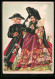 AK Tanzpaar In Tracht Schaumburg-Lippe  - Costumes
