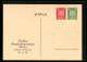AK Berliner Ganzsachensammler-Verein, 25 Jähriges Stiftungsfest 26.04.1926, Ganzsache  - Briefmarken (Abbildungen)