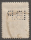 Middle East, Persia, Stamp, Scott#358, Used, Hinged, 2KR, I.P.B, Perfin, - Iran